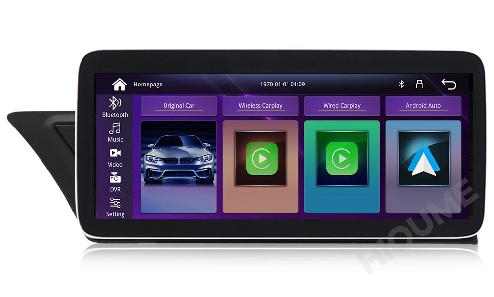 $265.20 For Audi A4 A4L A5 2009-2016 with Wrieless Apple CarPlay Android Auto Car Multimedia System Head Unit Rear Camera IOS Linux