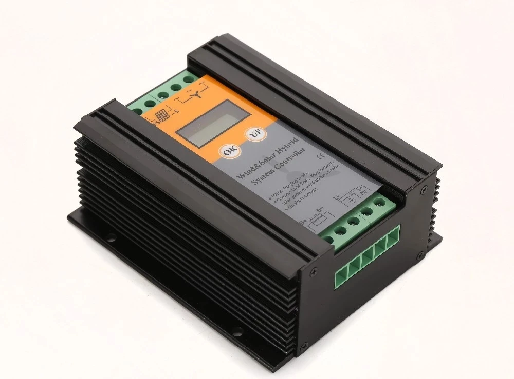 Уличный светильник ветряная солнечная гибридная система контроллер заряда 300 Вт