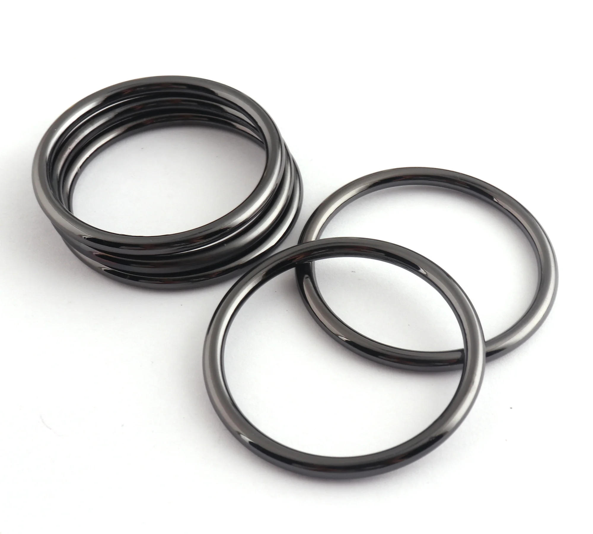 

39 мм хромовые уплотнительные кольца из цинкового сплава, цинковый сплав петля и круговыми ремешками, большой пряжкой кольцо "сделай сам" для...