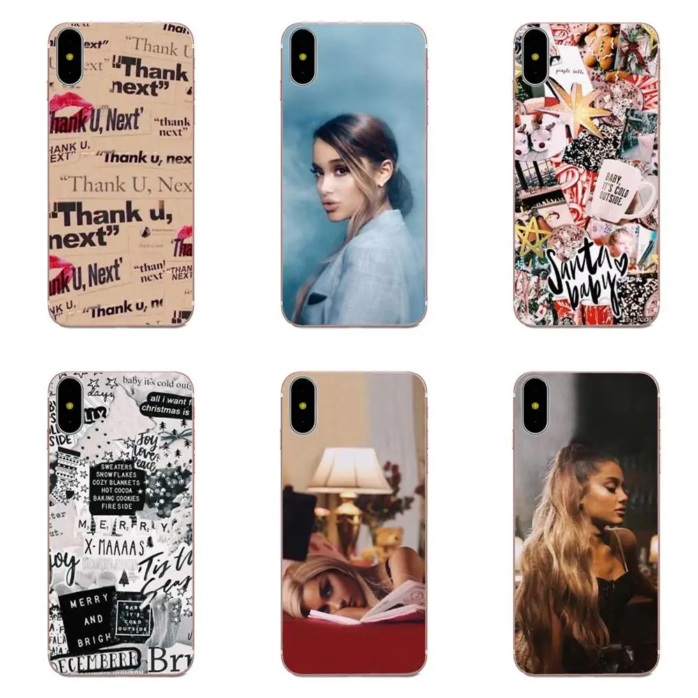 Мягкий ТПУ модный для Galaxy Grand A3 A5 A7 A8 A9 A9S On5 On7 Plus Pro Star 2015 2016 2017 2018 Ariana Grande