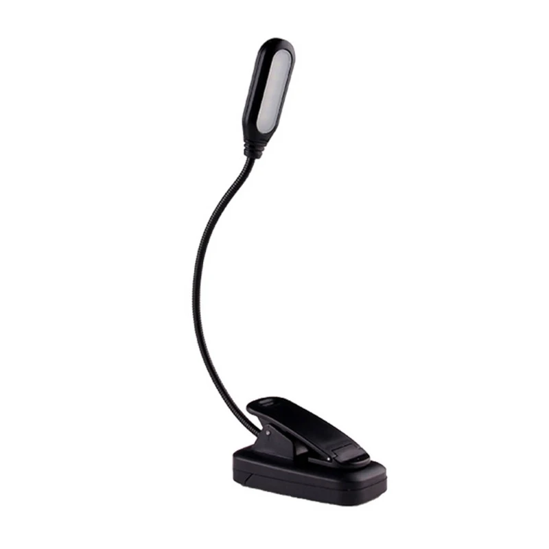 

L38A Rechargeable Book Light for Reading in Bed Eye Protection LEDs Clamp LightBook Light, Reading Light