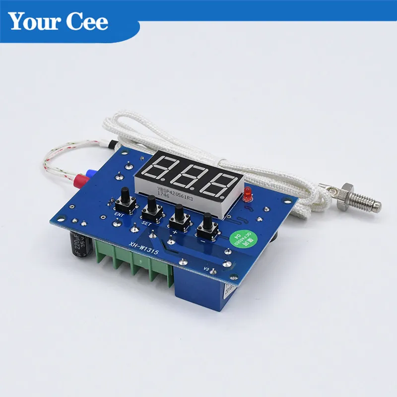 XH W1315 DC 12V 24V Высокое Температура светодиодный цифровой термостат переключатель K