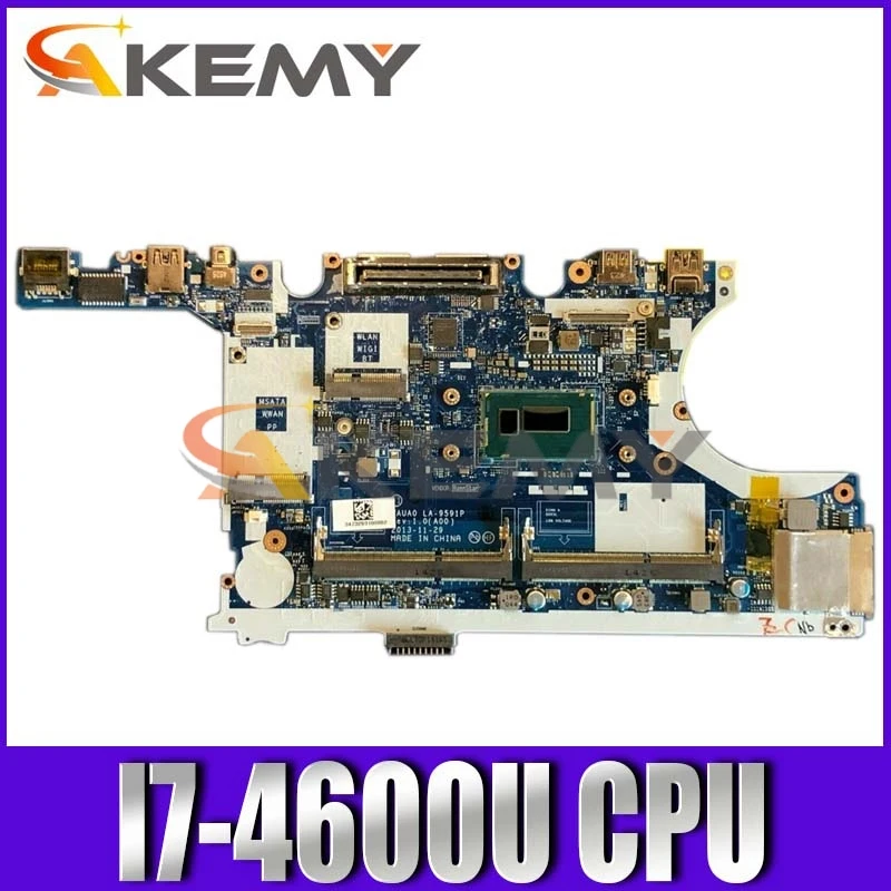 

Материнская плата 0WK2DM для ноутбука Dell Latitude E7440, CN-0WK2DM, LA-9591P, I7-4600U, 100% протестированная Оригинальная работа