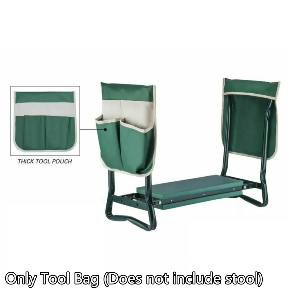 

Portable Tool Bag Garden Kneeler For Kneeling Chair Appropriate Capacity Multi Storage Pocket Gardening Tidy