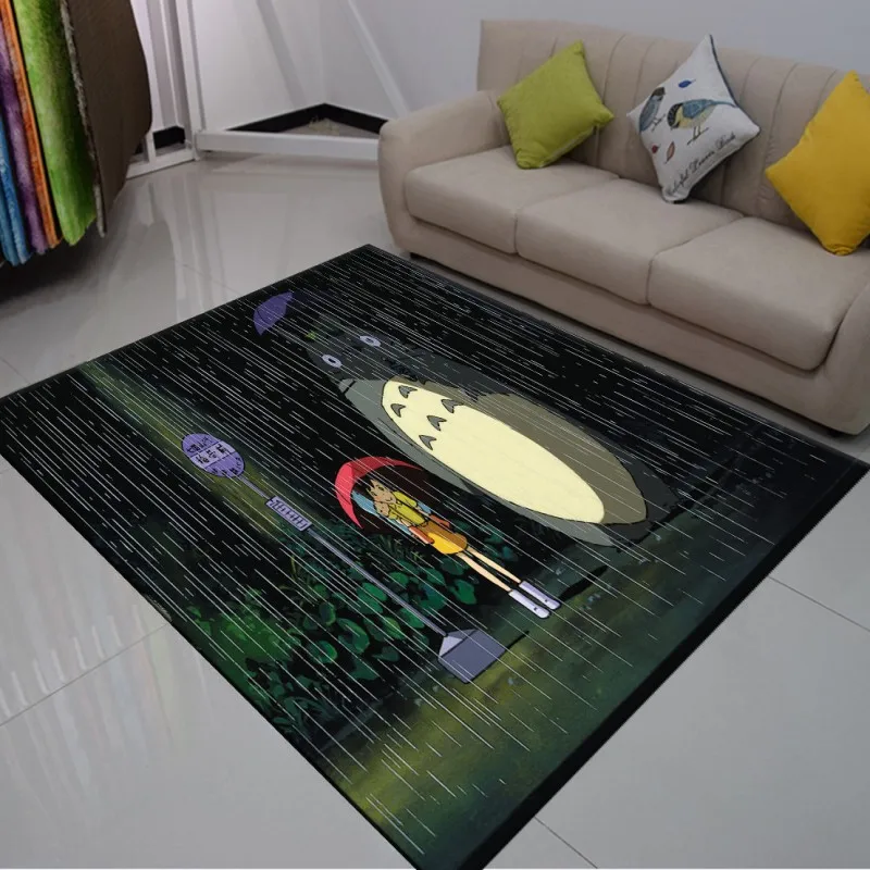 Мой сосед Тоторо коврик для ванной комнаты мультяшный детской спальни игровой