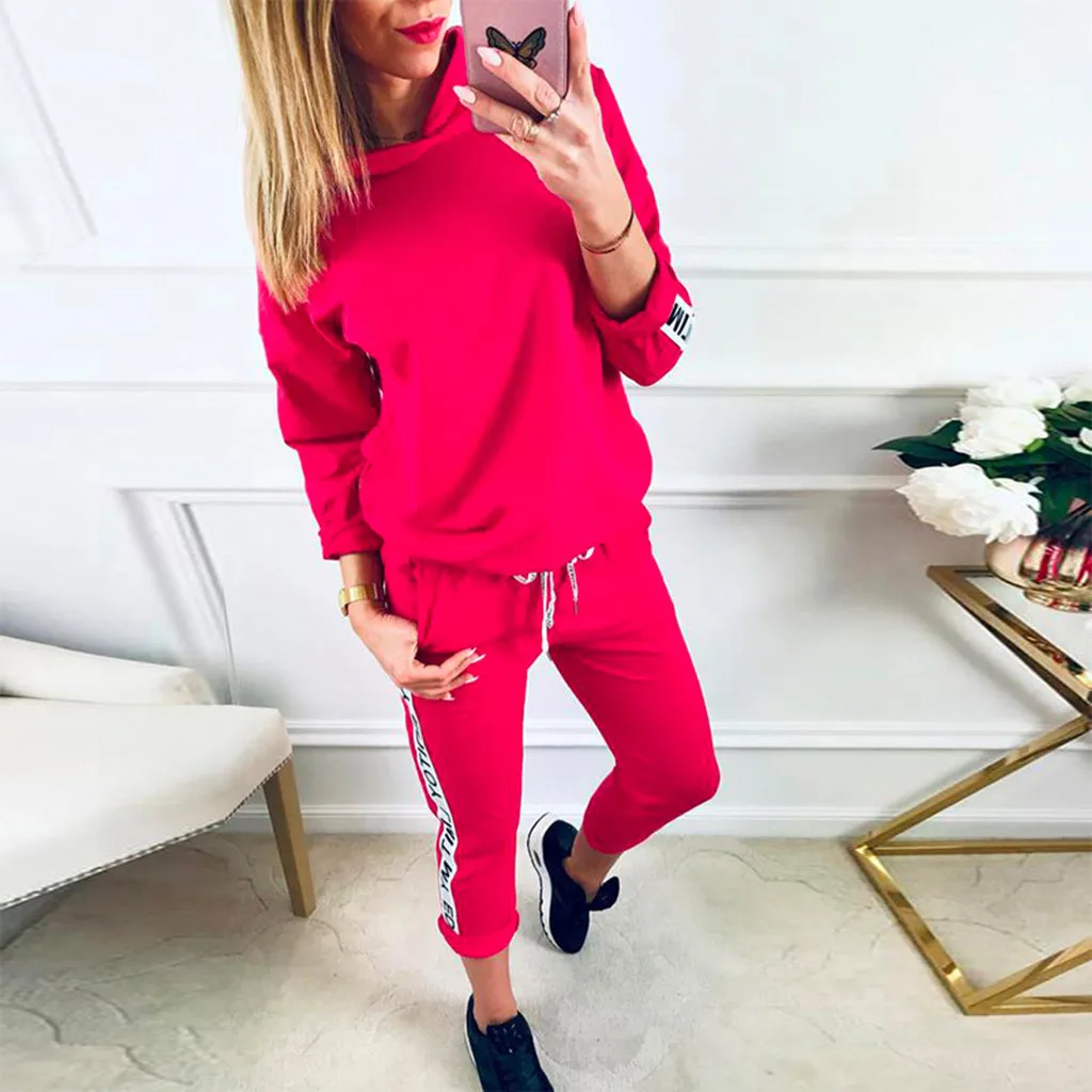 Комплект из двух предметов женские спортивные костюмы Осенний женский