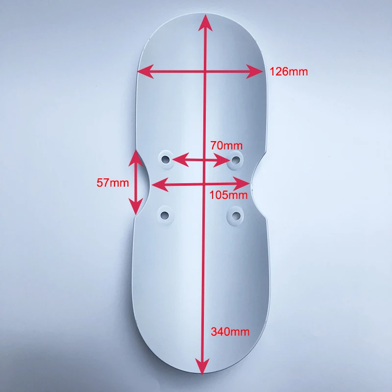 5 цветов Cafe Racer мотоцикл короткое переднее крыло Маска Мотоцикл брызговика Чоппер