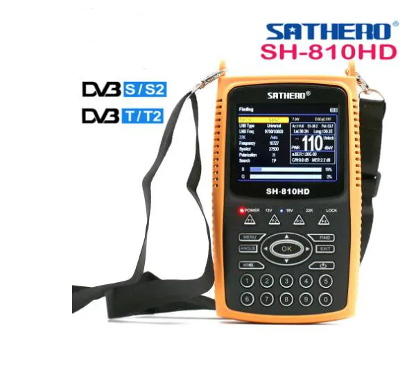 SATHERO SH 810HD DVB S2 T/T2 комбинированный комплект лучше Satlink 6980 Цифровой спутниковый Finder