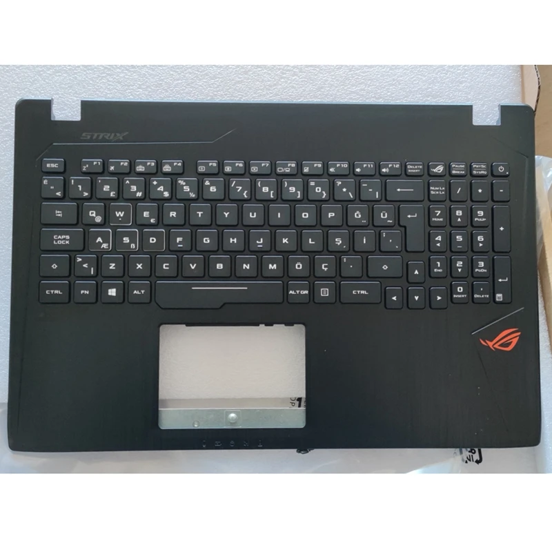 New Original for Asus Rog GL553 GL553VD GL553VE GL553VW ZX53V ZX53VD ZX53VE ZX53EW Palmrest Upper Cover Case + Backlit keyboard