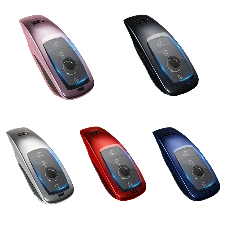 

W205 E300 C260 Car Case GLA GLE Keychain Gls E C Class Key Box Holder Cover W213 X177 Interior Accessories