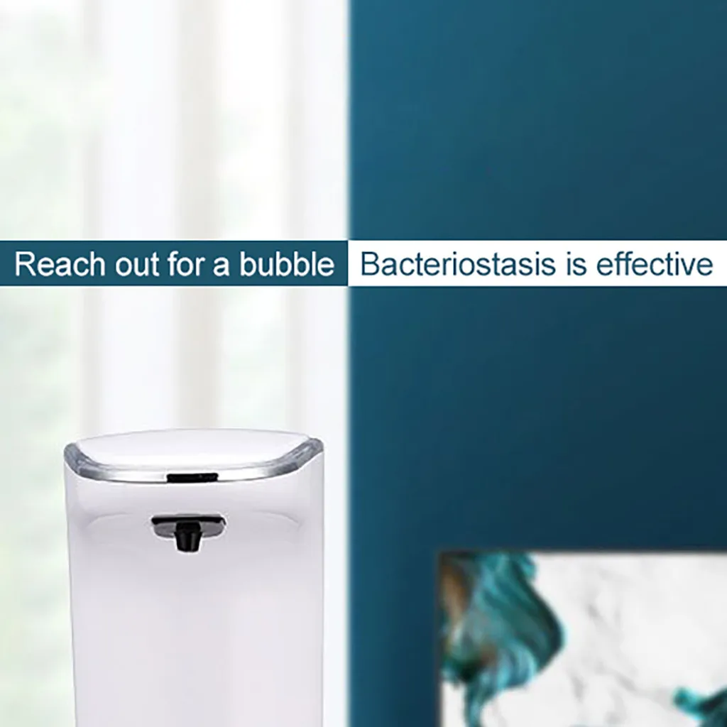 

300ml Fully Automatic Foam Soap Dispenser Desktop Induction Soap Dispensers Intelligent Foam Machines with Touching Button