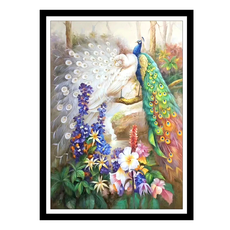 

Набор для вышивки крестиком с принтом, Набор для вышивки крестиком в гостиную «сделай сам»