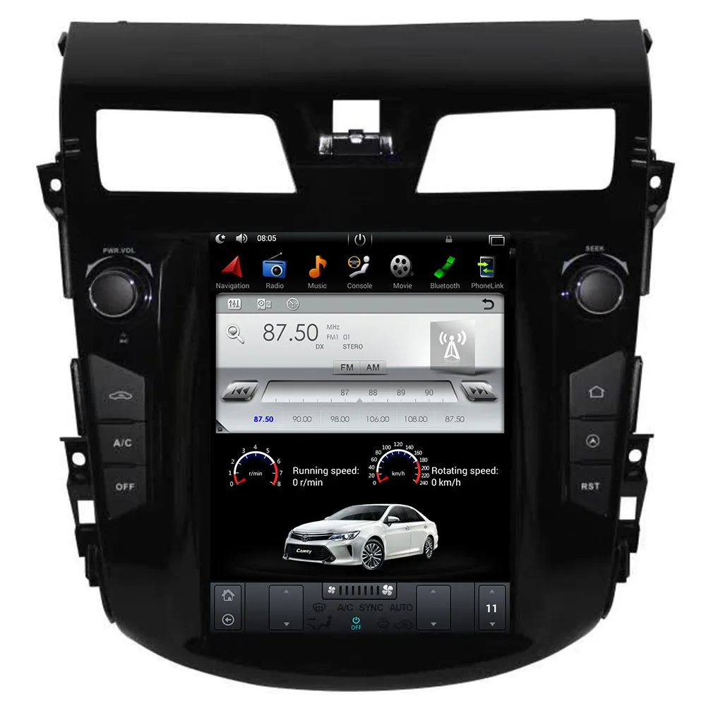 

12.1 Inch IPS Screen Android 10 Car Radio GPS Navigation DVD Player for Nissan Teana Altima 2013 2014 2015 2016-2019 Tesla Unit