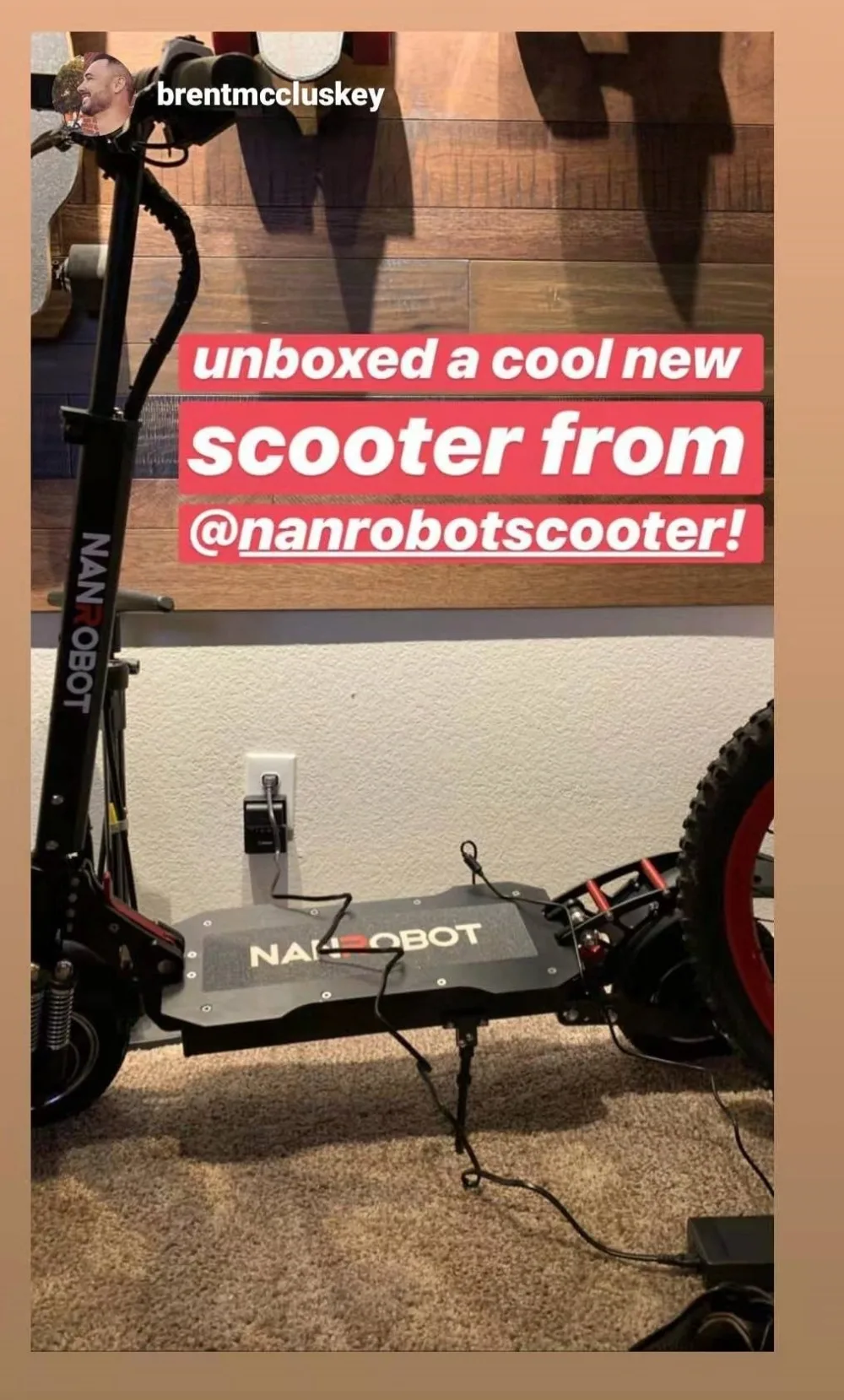 NANROBOT D4+ Модернизированный Электрический скутер для взрослых 1" 52 в 18/23. 4Ah 2000 Вт Мощный мотор 45 км/ч и 40 км/ч 2 колеса самокаты