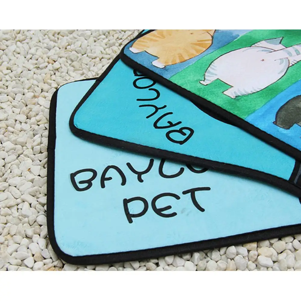 

Washable Dog Pet Diaper Mat Urine Absorbent Environment Protect Diaper Kennel Mat Waterproof Reusable Dog Cat Pet Training Pad