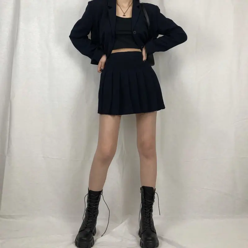 Женские спортивные ботинки на платформе молнии с круглым носком Осень-зима 2021 |