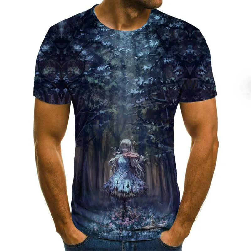 

Summer t-shirts for men and women 3D printed short-sleeved sweatshirts hip-hop style top fashion round neck short-sleeved new pr