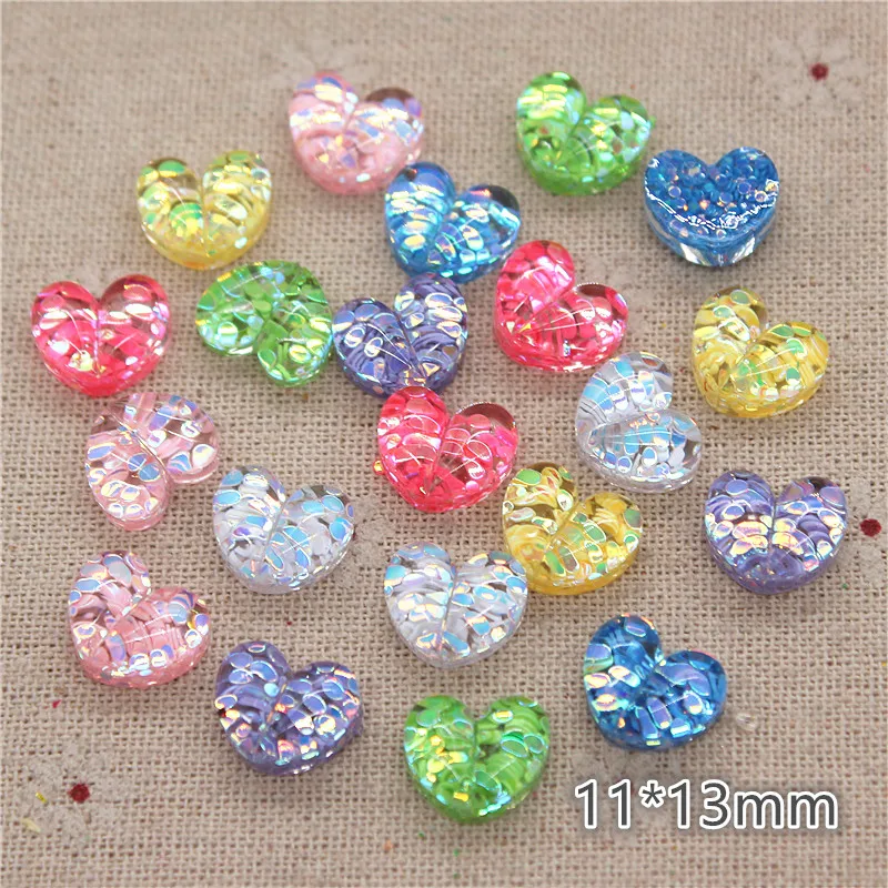 Новинка 50 шт. маленькие разноцветные блестящие полимерные
