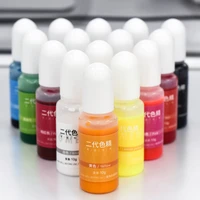 15 color silicone mould pigments liquid colorant diy uv epoxy resin mold candle soap coloring dye jewelry making handmade crafts