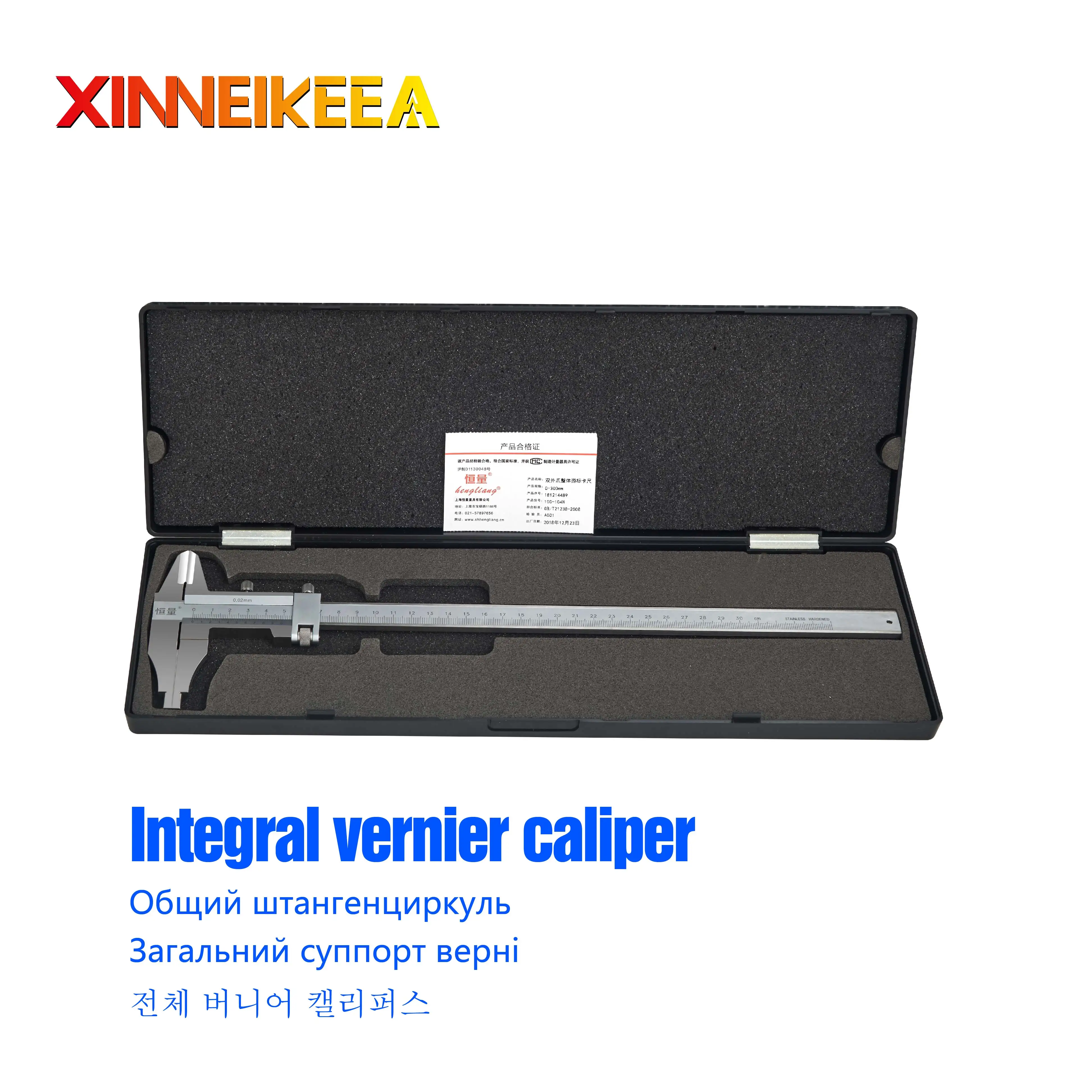 

Double Outer Jaws Vernier Caliper Integral Stainless steel Caliper 0-300mm Measuring Tool Split Vernier Caliper 4CR13 Caliper