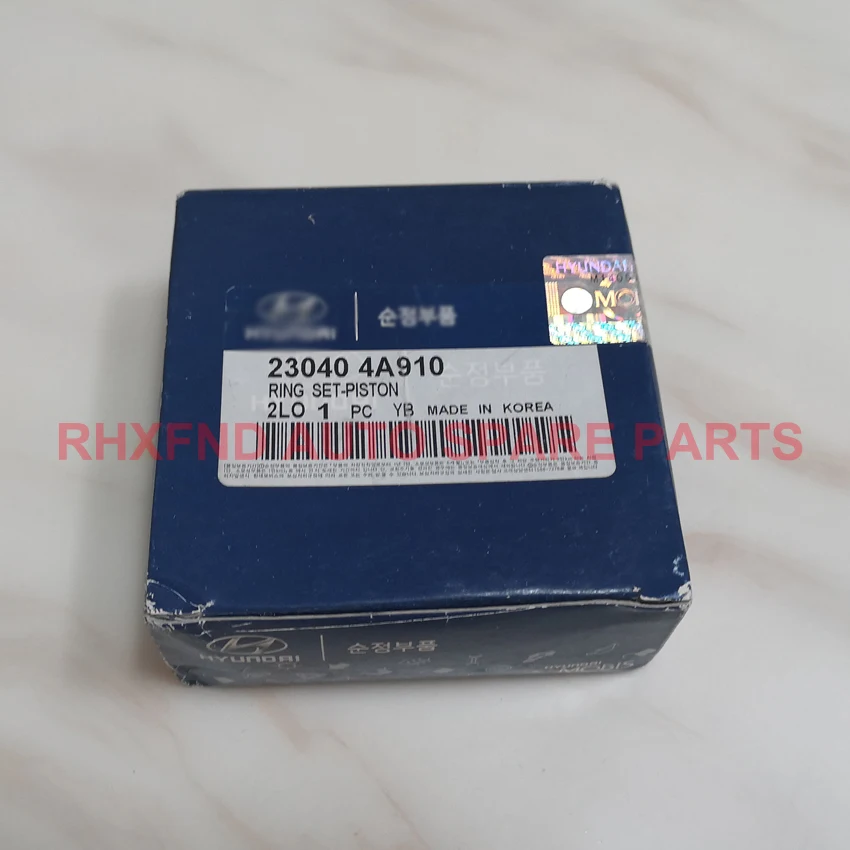 Поршневое кольцо для дизельного двигателя D4CB OEM 23040 4A910 сегментов поршня Hyundai H1 H200