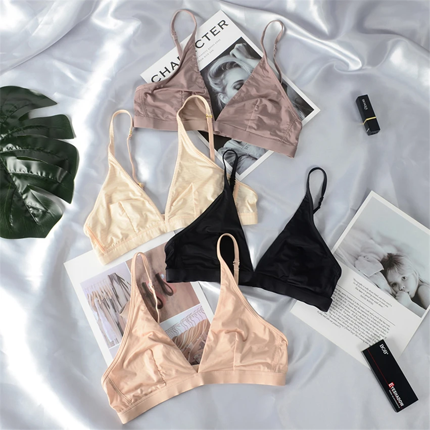 

Fashion Backless Bras For Women Comfortable Breathable Wireless Bralette Sexy Lingerie Seamless Padded Bra Push Up Underwear