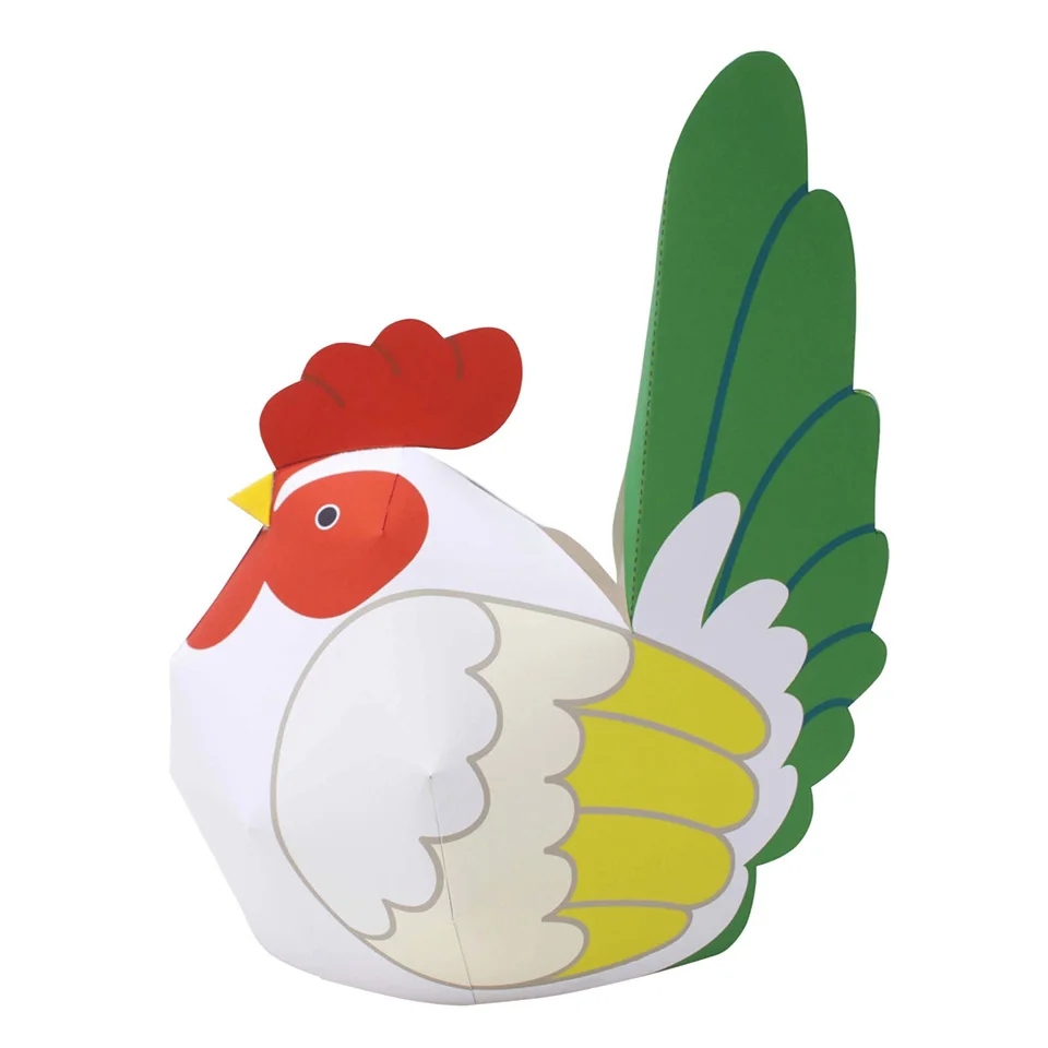 Цыпленок японский Bantam оригами для ручной работы художественная складной мини