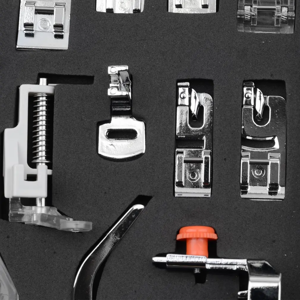 32 шт./компл. Бытовая прижимная лапка для швейной машины многофункциональные