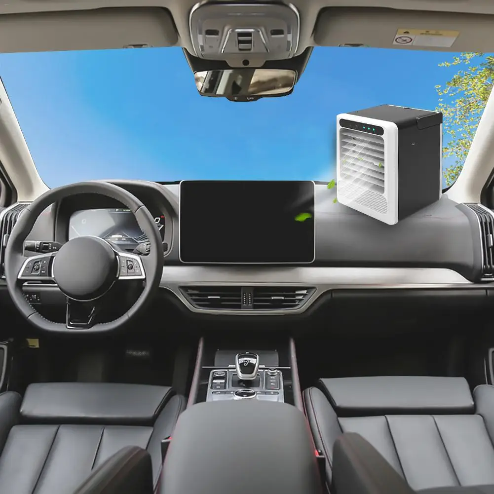 Новый портативный автомобильный вентилятор охлаждения воздуха бесшумный