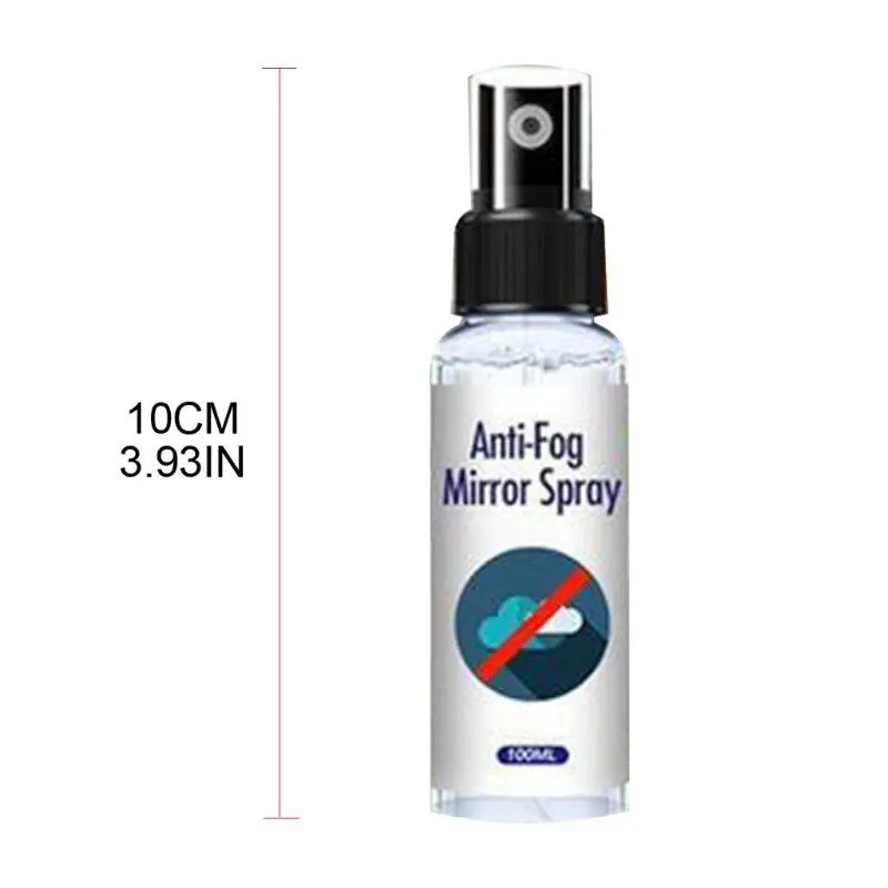 

Multifunction Long Lasting Anti-Fog Spray Anti Reflective Lenses Prevents Fogging of Glass or Plastic Windows Mirrors