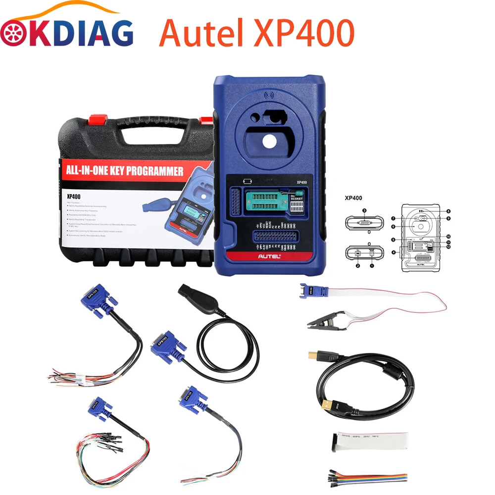 

Программатор ключей и микросхем Autel XP400 PRO для Autel MaxiIM IM608/IM508 PRO, программатор ключей