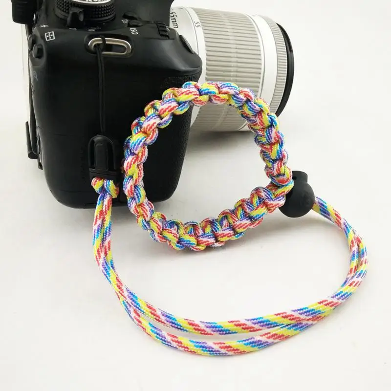 Braided Digital Camera Strap NylonCamera Wrist Lanyard Hand Grip Wristband for Nikon Canon Sony Pentax Panasonic | Мобильные