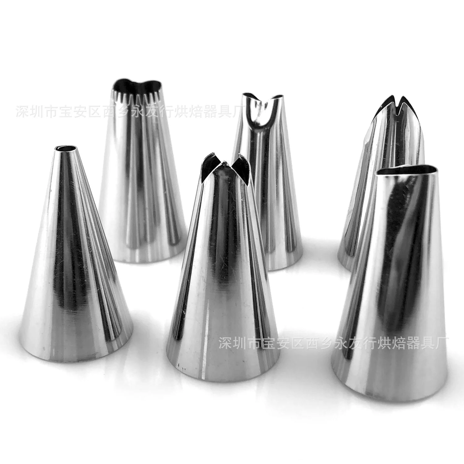 Средний пожалуйста 6 головок насадка из нержавеющей стали Диаметр 2 5 см инжектор