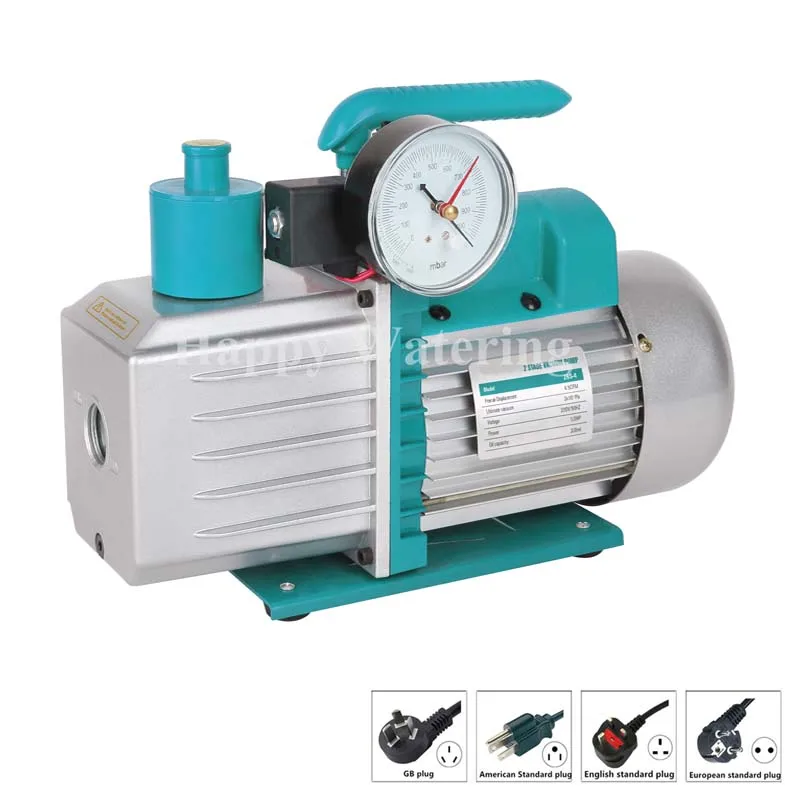 Воздушный вакуумный насос 1 этап Электрический 110 В 4CFM 1/3HP инструмент HVAC AC R410a R134 +