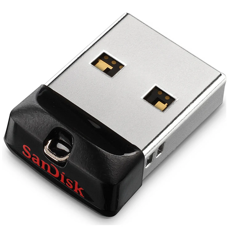 

SanDisk Cruzer Fit CZ33 Super mini USB Flash Drive 64GB USB 2.0 sandisk pen drive 32GB memory stick Pen Drives 16GB U disk