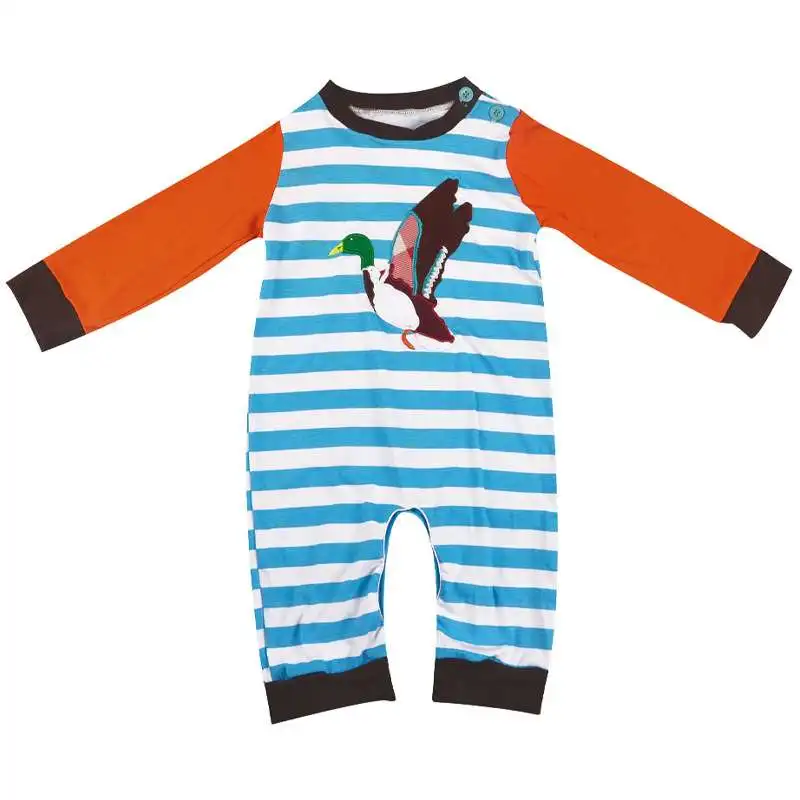 Полосатые боди для новорожденных девочек и мальчиков Модный комбинезон с