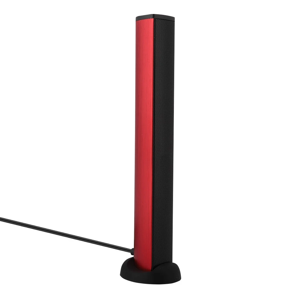 USB 3 5 мм игровой динамик Саундбар сабвуфер Громкий для PS4/ноутбука/ПК черный с