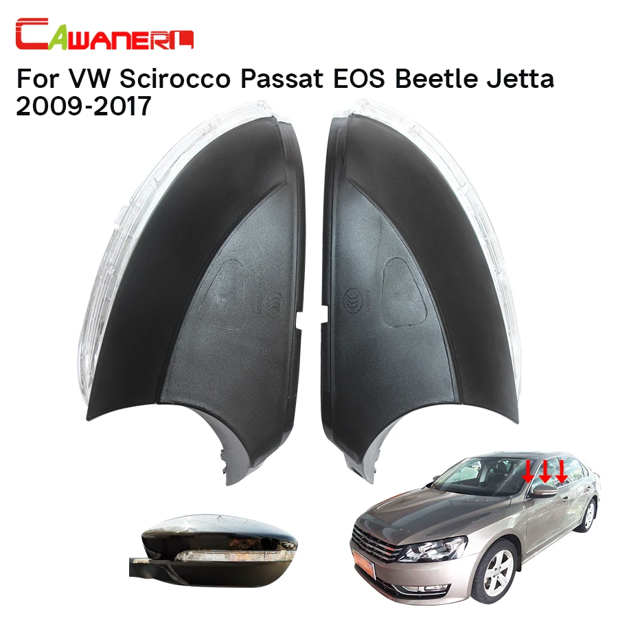 Автомобильное зеркало заднего вида Cawanerl поворотный сигнал лампа для зеркала