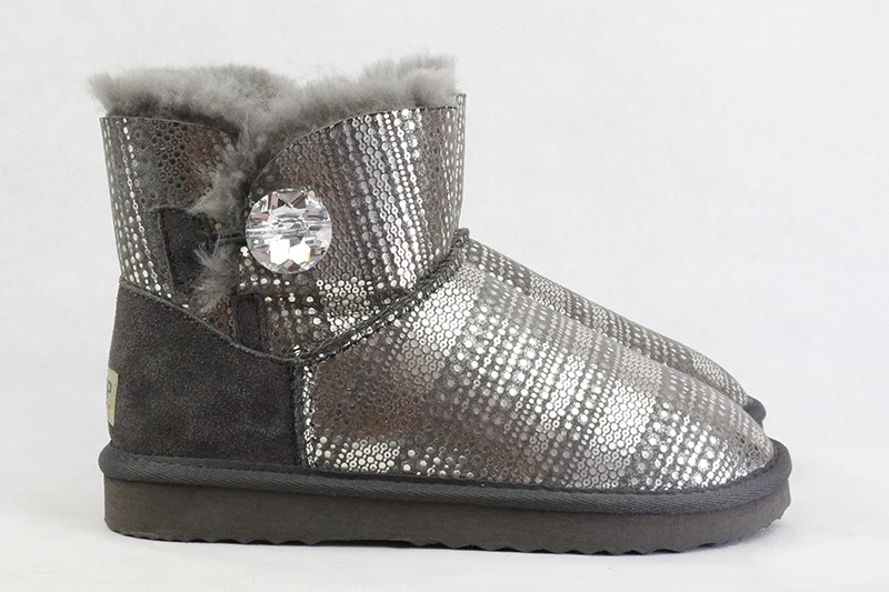 Новейшие высококачественные женские зимние сапоги в Европе 2019 году Натуральная