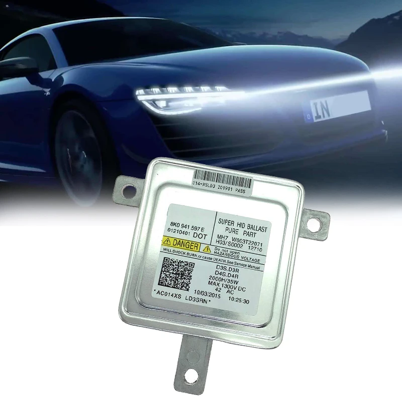 Xenon HID блок управления балластом фар D1S D1R для Audi A1A3 A4 A5 A6 A7 A8 VW Jetta Golf заменить 8K0941597E