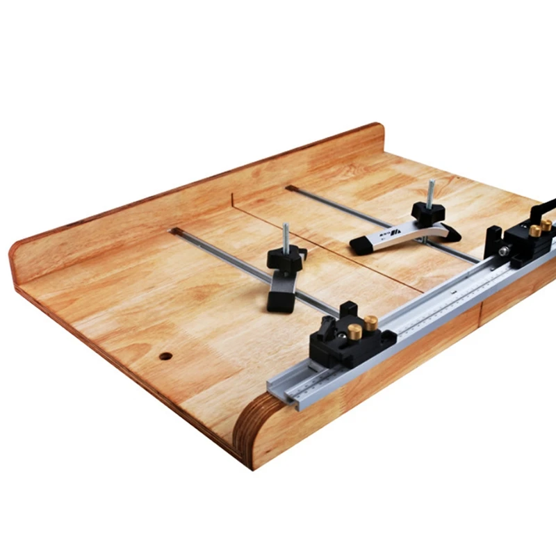 

New Woodworking Ruter Table T Track Metal Quick Acting Hold Down Clamp Set for T-Slot T-Track Woodworking Tool