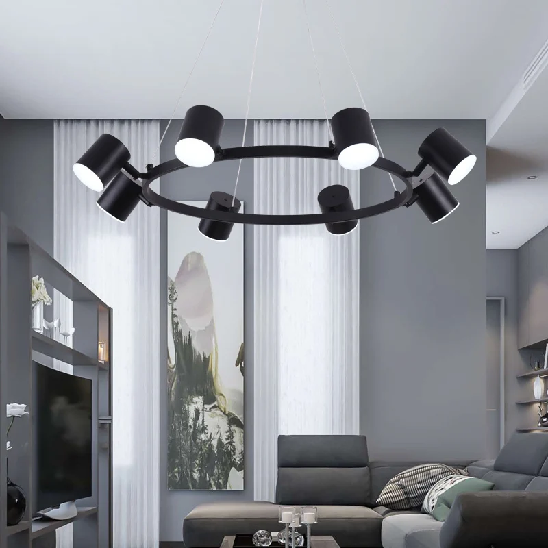 

Современный светодиодный подвесной светильник, стеклянный круглый светодиодный светильник, комнатное освещение, люминесцентная Подвесна...