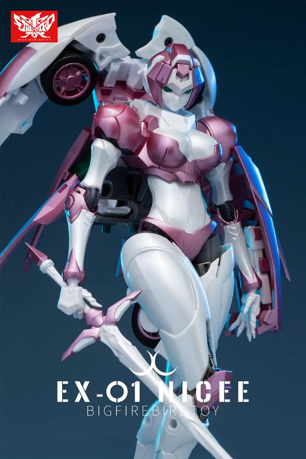Игрушки-трансформеры NICEE EX-01 G1 Arcee Cee 19 см экшн-фигурка в наличии Новинка | Игрушки и