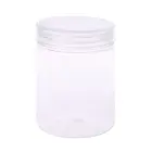 Круглый прозрачный контейнер для домашних животных объемом 150 мл, банка, бутылка для слайма сделай сам, глина, квадратная коробка для ногтей с крышкой