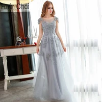 lace prom dress vestidos de noche appliques formal party gown long prom dresses