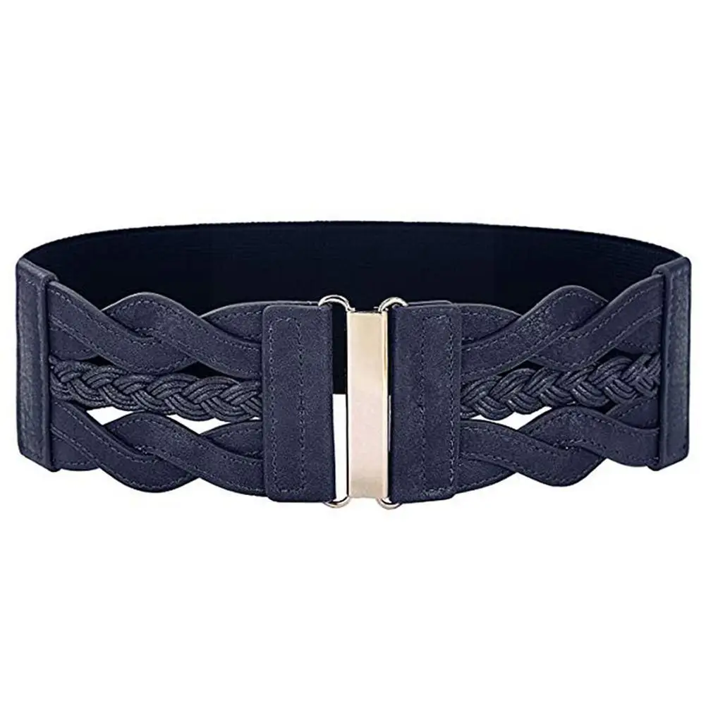 

Buckle- Belt For Jean Pants,Dresses,No Buckle Stretch Elastic Belt Bulge,No Hassle Waist Belt Waist For Women/Men