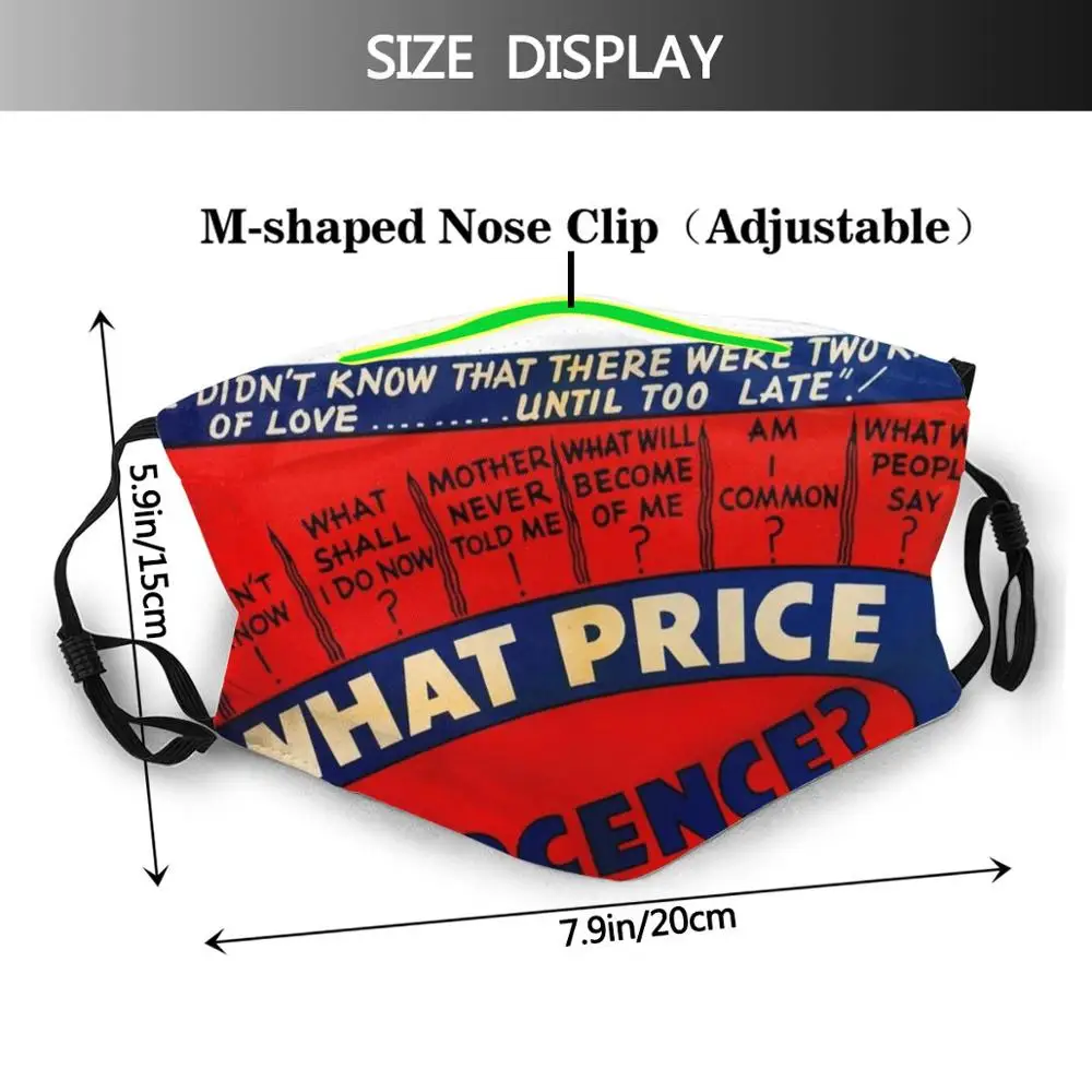 Рекламный постер из фильма-Какова цена невинности? (1928) модные маски эксплуатации