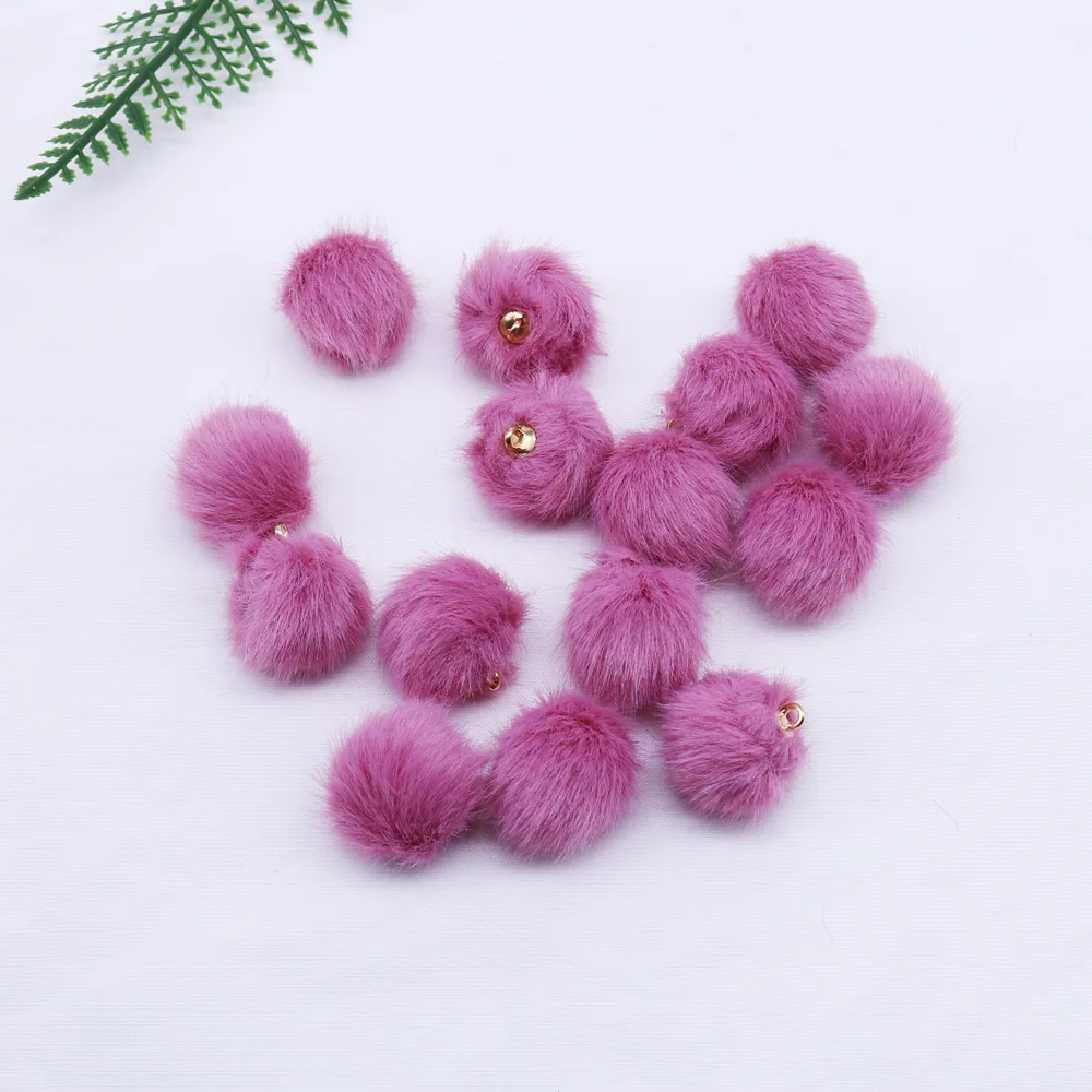 2019 новые продукты 10-20 шт кнопки шерстяной шар кулон шарф обувь и шляпы подвеска на