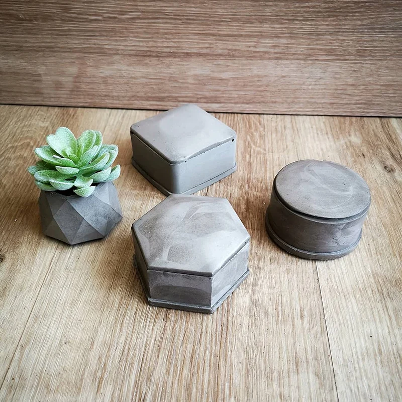 Формы для бетона круглые формы эпоксидной смолы цемента пластыря фотокоробки