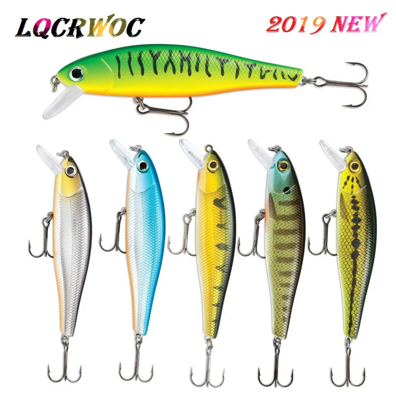 Новый Мини Minnow 6g 85 мм рыболовная приманка высокого качества плавающий качели